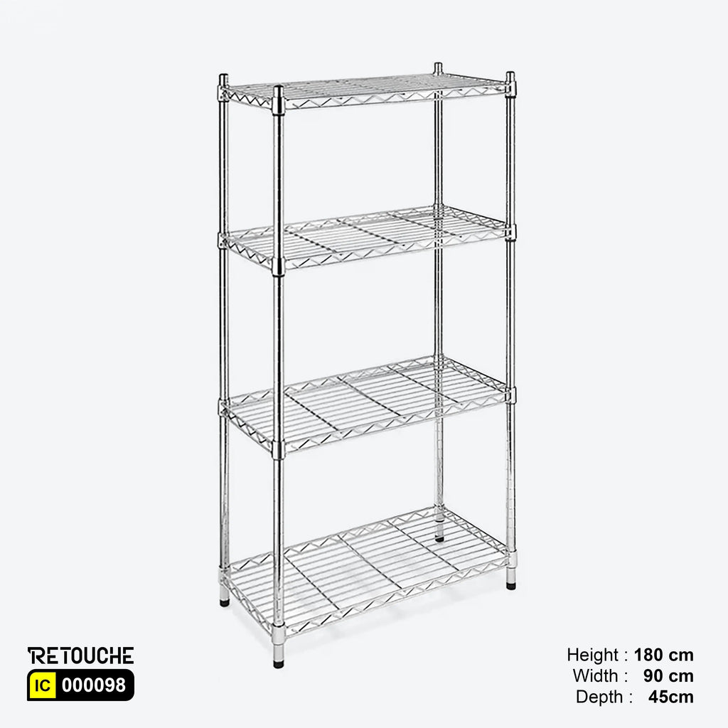Metro Shelving System, 4 Tier Shelving Systems
