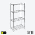 Metro Shelving System, 4 Tier Shelving Systems