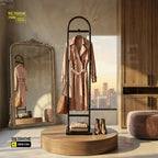 Modern Metal Coat Stand Retouche Hub General Trading L.L.C