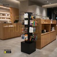 Perforated Cylinder Stand | Rotatable Retouche Hub General Trading L.L.C