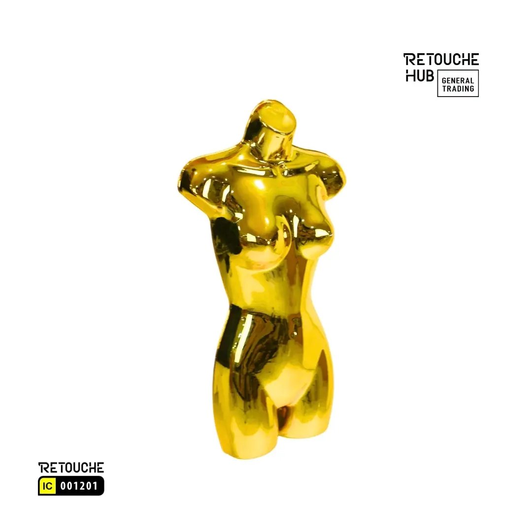 Plastic Half Body Display Hanging Mannequin Retouche Hub General Trading L.L.C