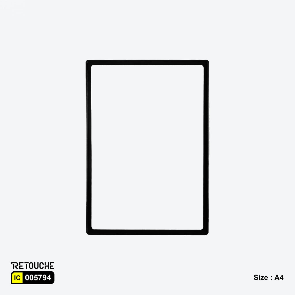 Plastic frame A4 Size Supermarket Equipment
