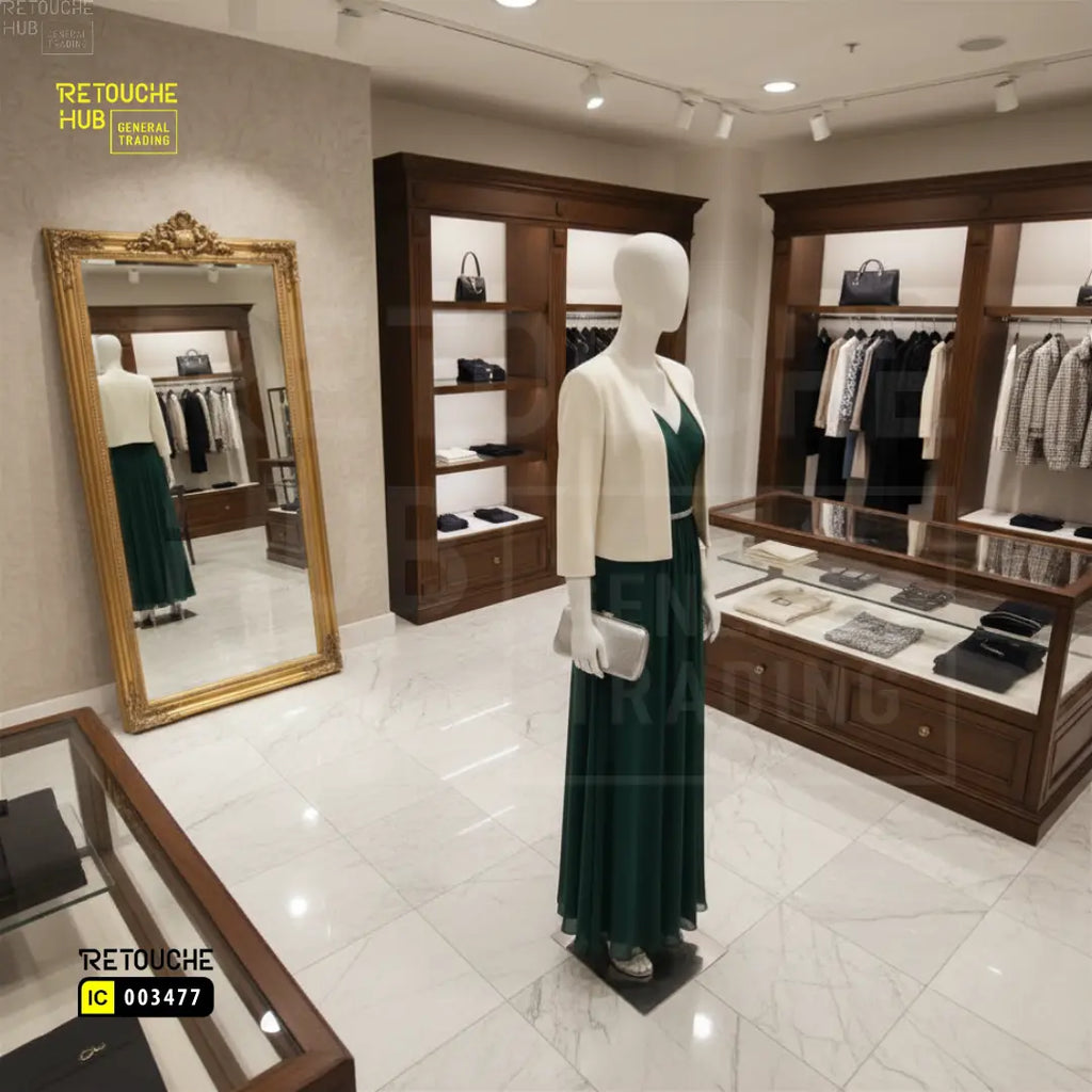 Plus Size Female Mannequin | Straight Pose Retouche Hub General Trading L.L.C