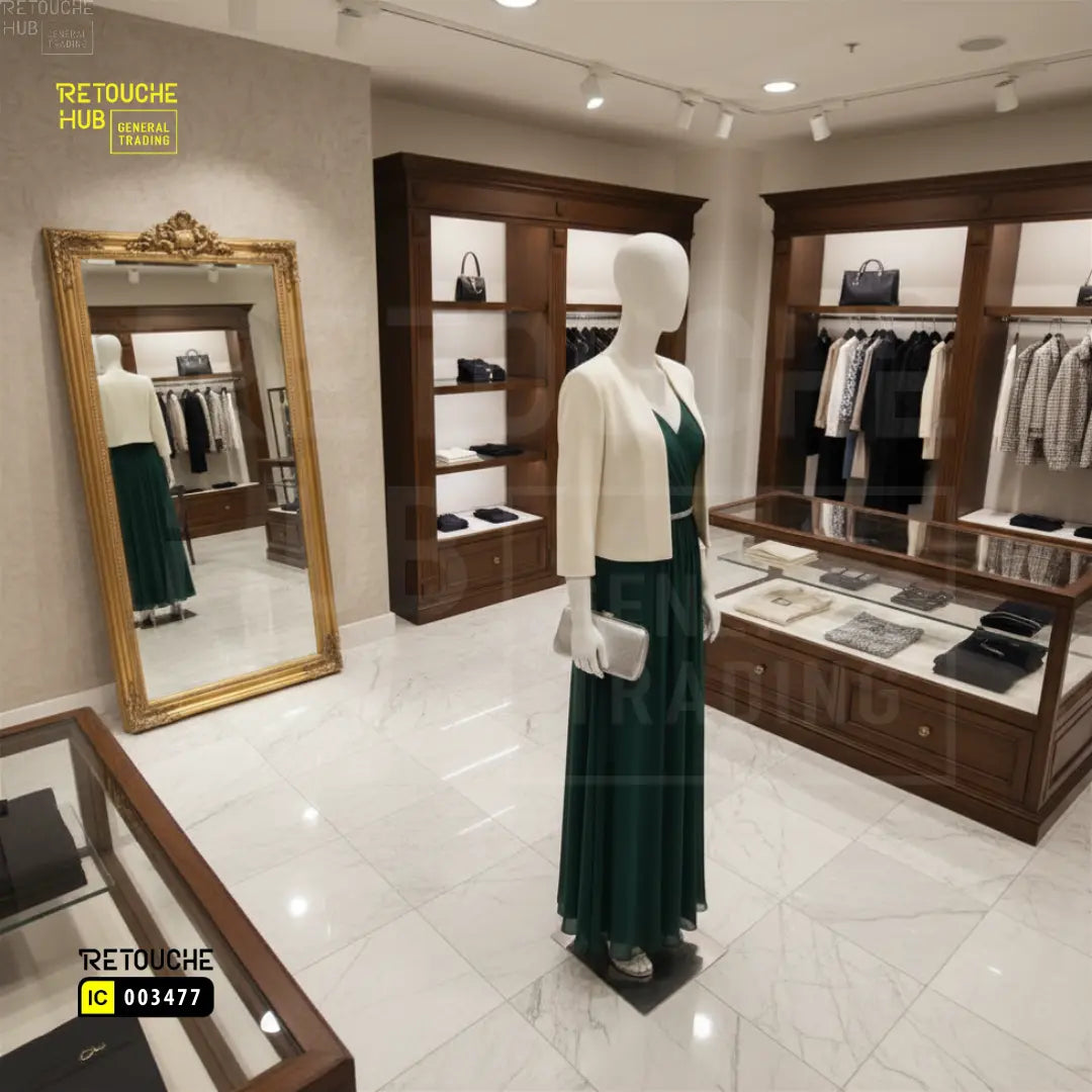 Plus Size Female Mannequin | Straight Pose Retouche Hub General Trading L.L.C