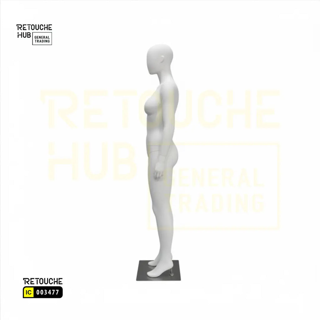 Plus Size Female Mannequin | Straight Pose Retouche Hub General Trading L.L.C