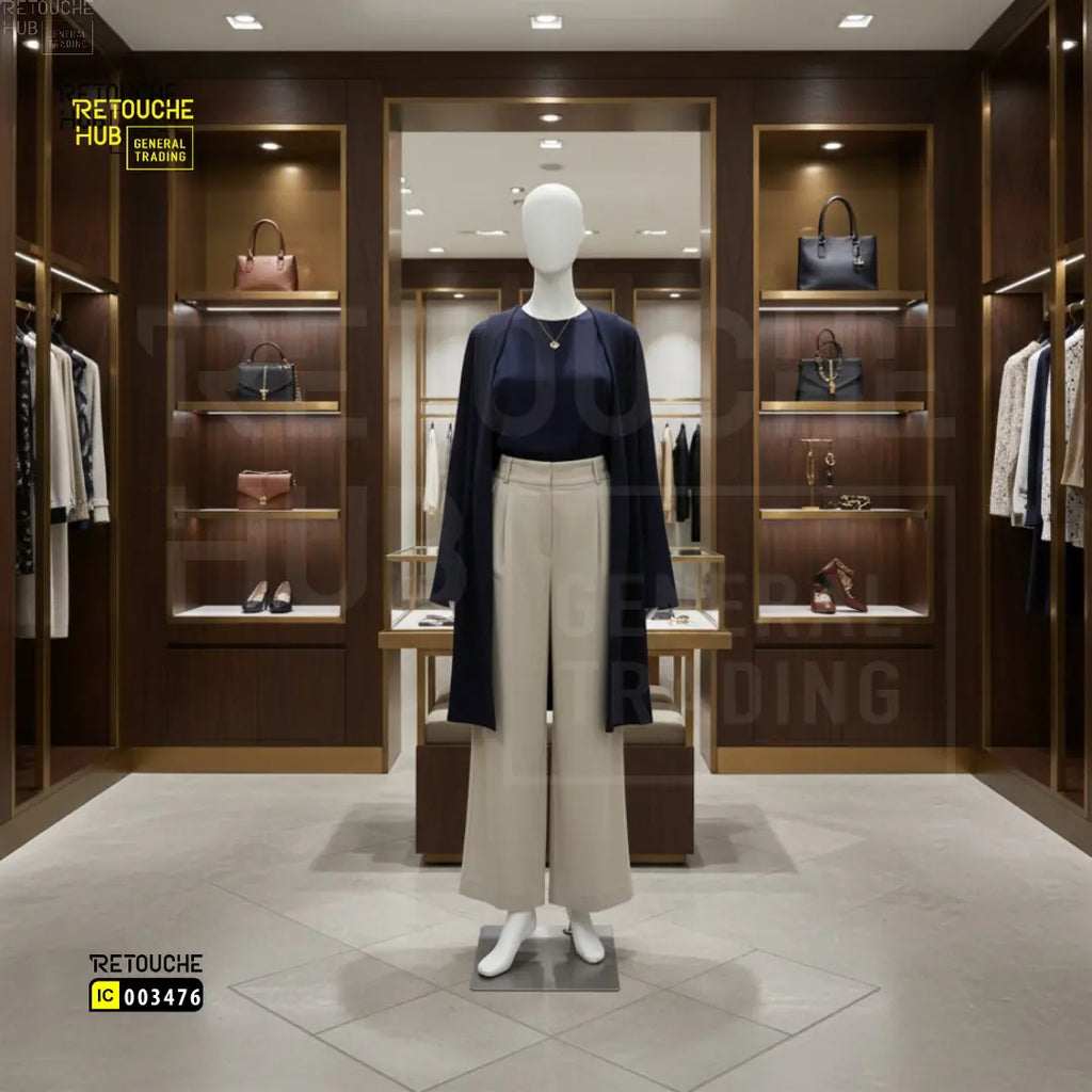 Plus Size Female Mannequin | Straight Pose Retouche Hub General Trading L.L.C