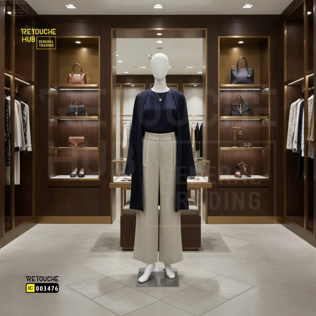 Plus Size Female Mannequin | Straight Pose Retouche Hub General Trading L.L.C