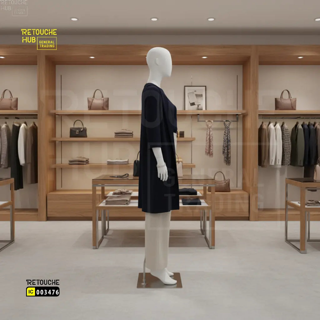 Plus Size Female Mannequin | Straight Pose Retouche Hub General Trading L.L.C