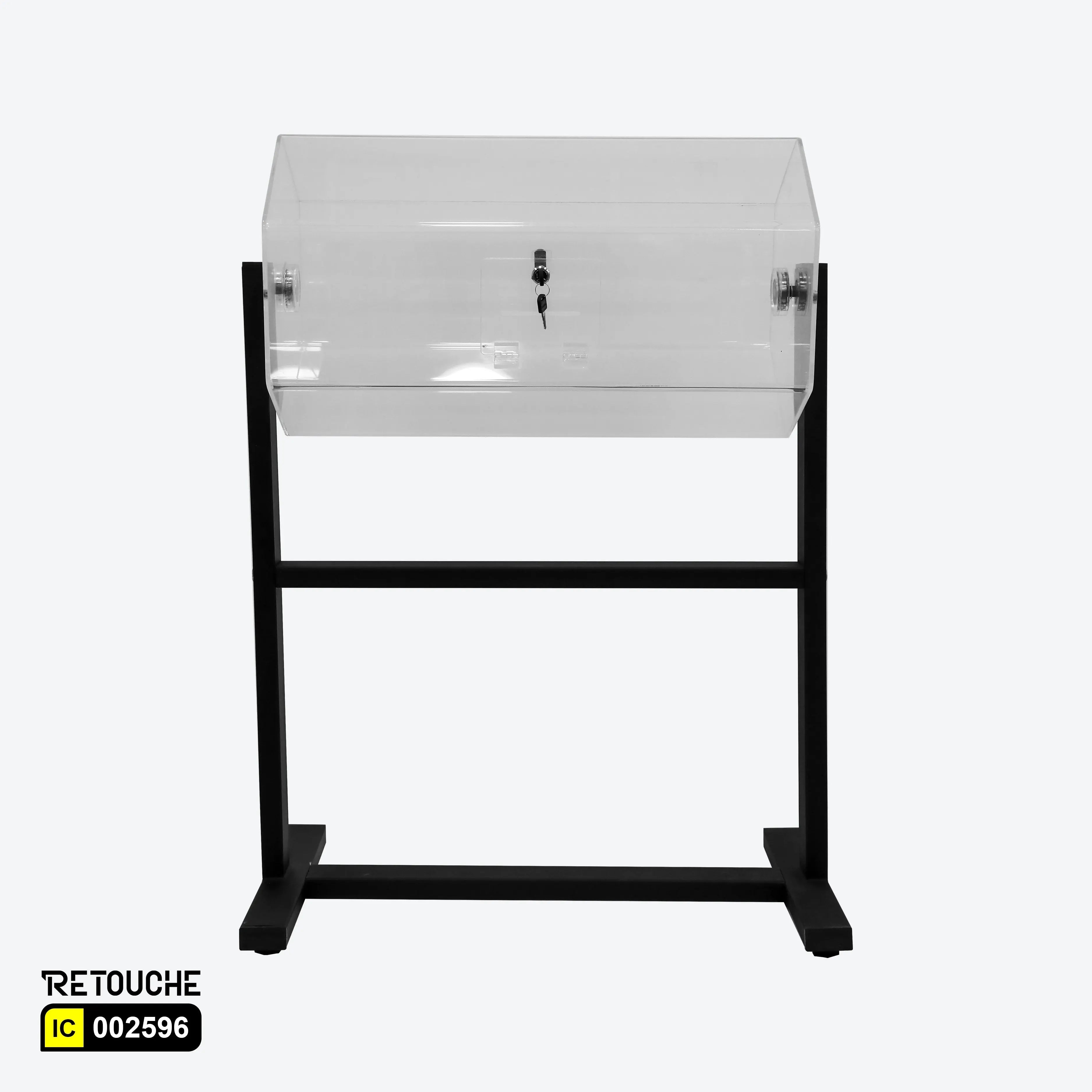 Raffle Box +Metal Base Acrylic Products