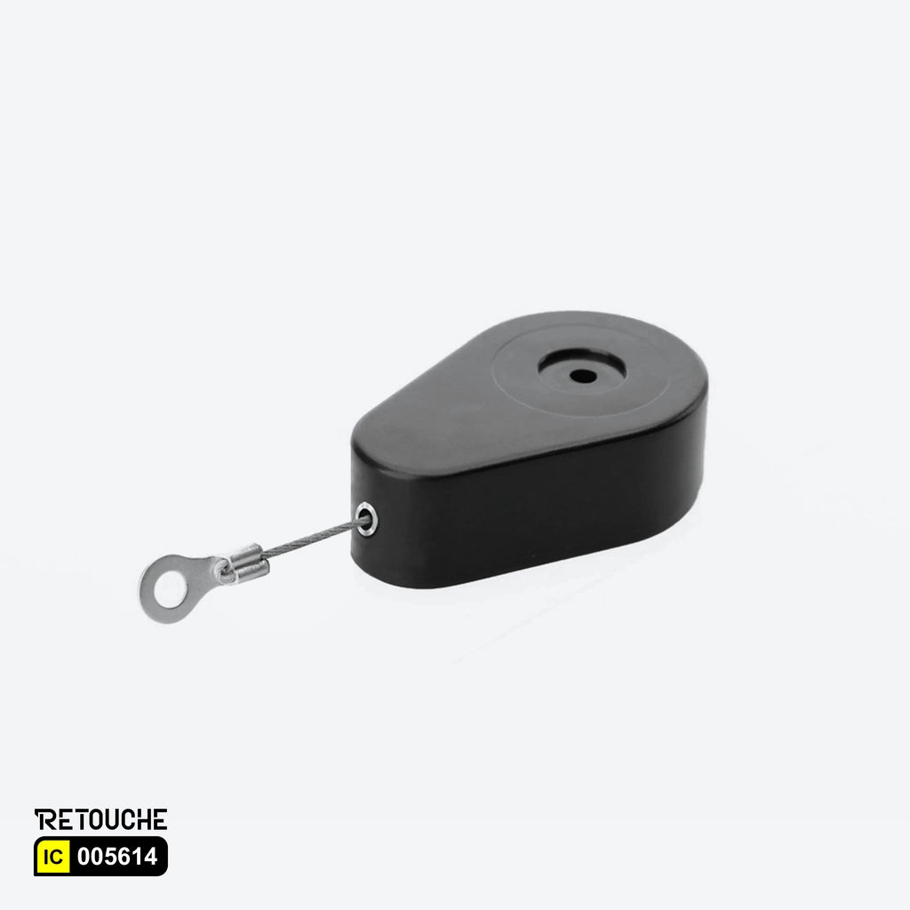 Retractable Display Cable Lock with Self-Adhesive Supermarket Equipment