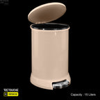 Round Dustbin, Beige color Miscellaneous Products