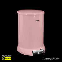 Round Dustbin, Pink color Miscellaneous Products
