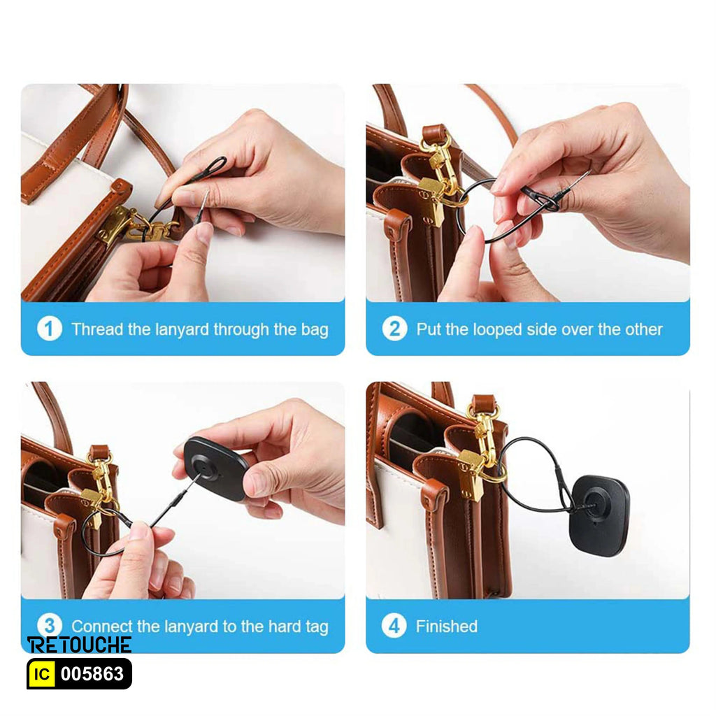 Security Lanyard Wire Loop to Pin for EAS Mini Tag ( 1000 Pcs) Supermarket Equipment