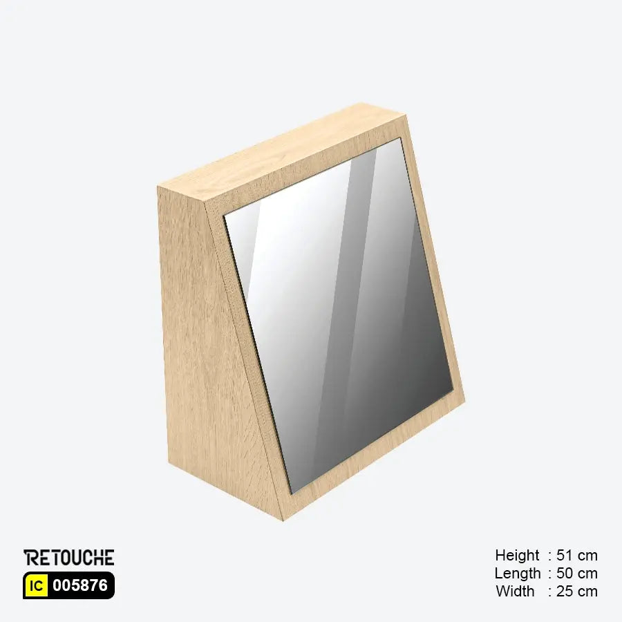 Shoes Fitting Mirror, Wood Clothes Hanging Stands