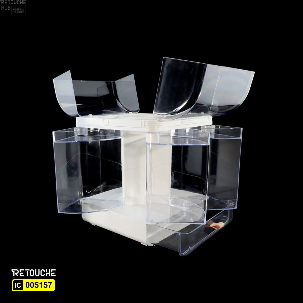 Makeup storage box, Acrylic makeup organizer, Beauty storage box
Makeup organizer, Acrylic beauty storage, Compact storage solution
Transparent makeup box, Vanity makeup storage, Skincare storage box, Durable makeup organizer