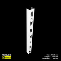 Upright H-shaped Slotted Channel, Metal Variant Systems