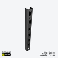 Upright H-shaped Slotted Channel, Metal Variant Systems