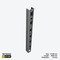 Upright H-shaped Slotted Channel, Metal Variant Systems