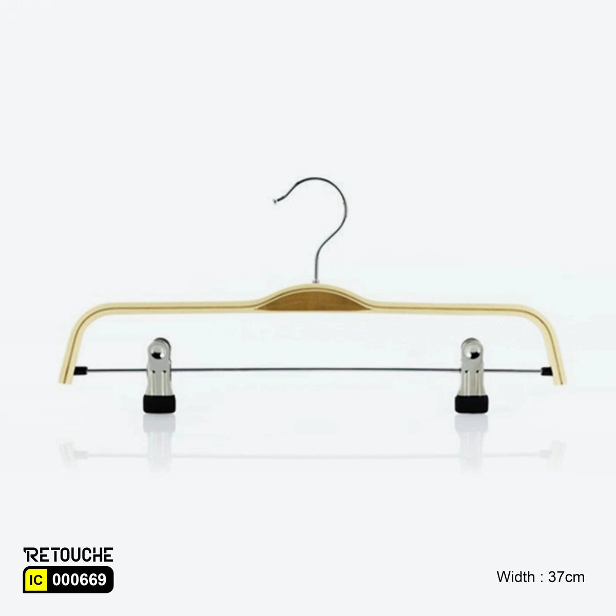 VENEER hanger with clip, 37 CM clothes hangers
Durable wooden hangers with clips, Space-saving closet hangers
Hangers for skirts and trousers, Premium hanger with clips
Elegant veneer hangers, Hangers for retail displays
Clip hangers for accessories, Closet organization hangers