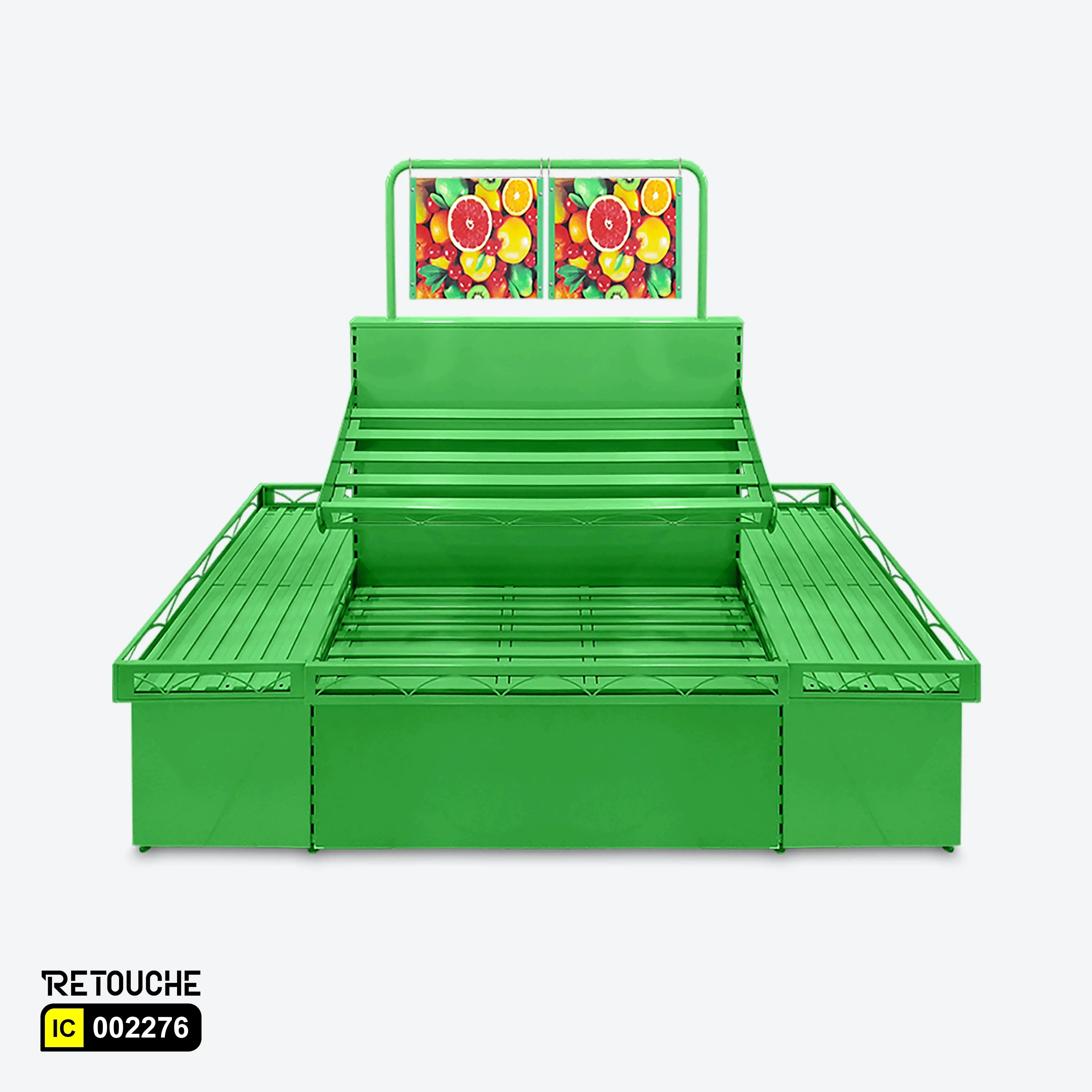 Vegetable & Fruit Display Stand (FVG-25) Metal Supermarket Equipment