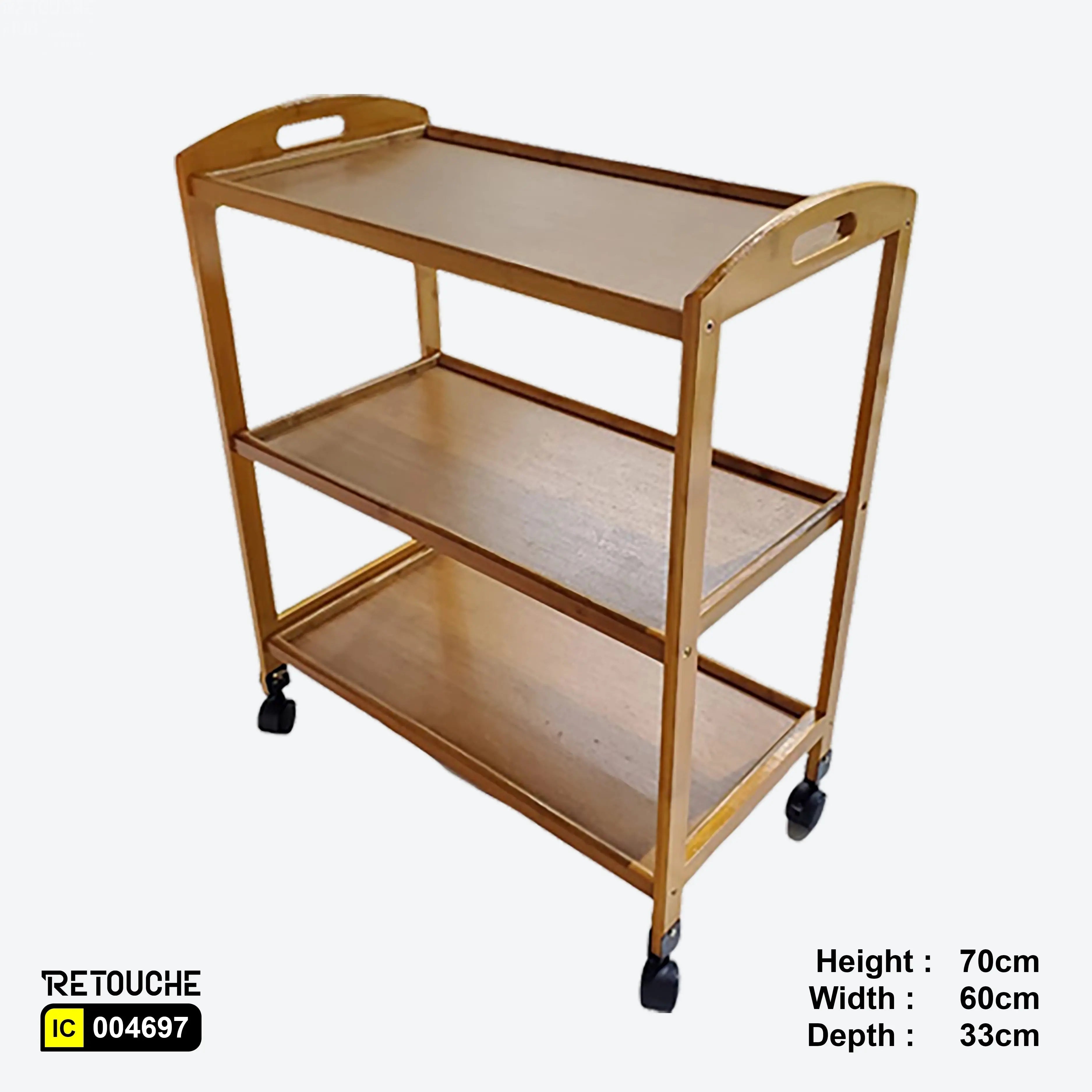 Wooden Tray Trolley Shelving Systems